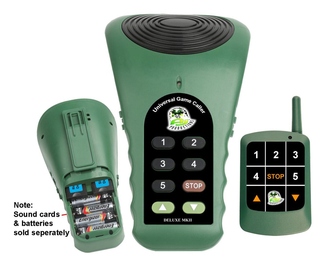 AJ Productions Deluxe MKII Universal Game Caller & Remote Controller 1 AJ Productions Deluxe MKII Universal Game Caller & Remote Controller