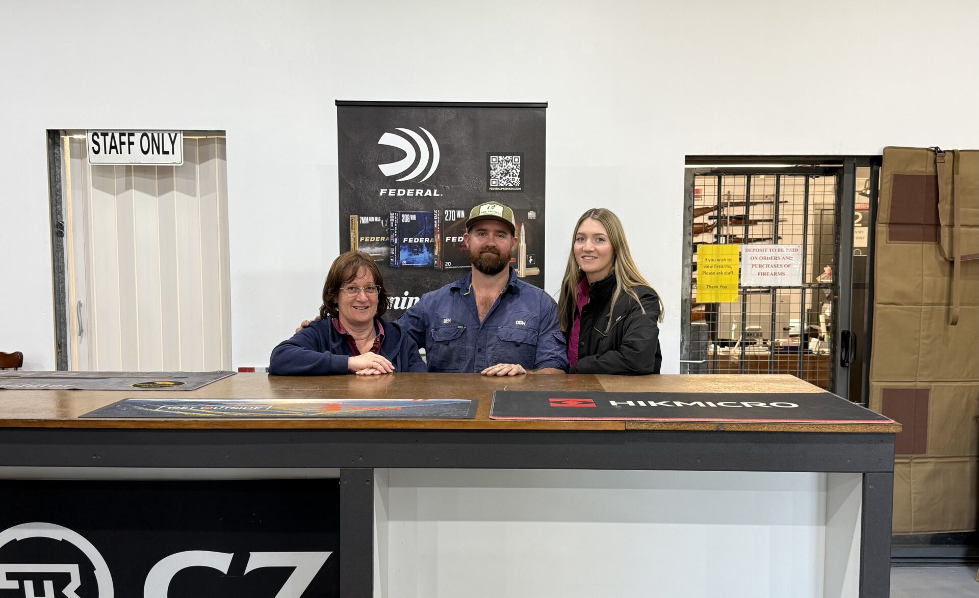 Contact 1 Oakhurst Gun Works Team