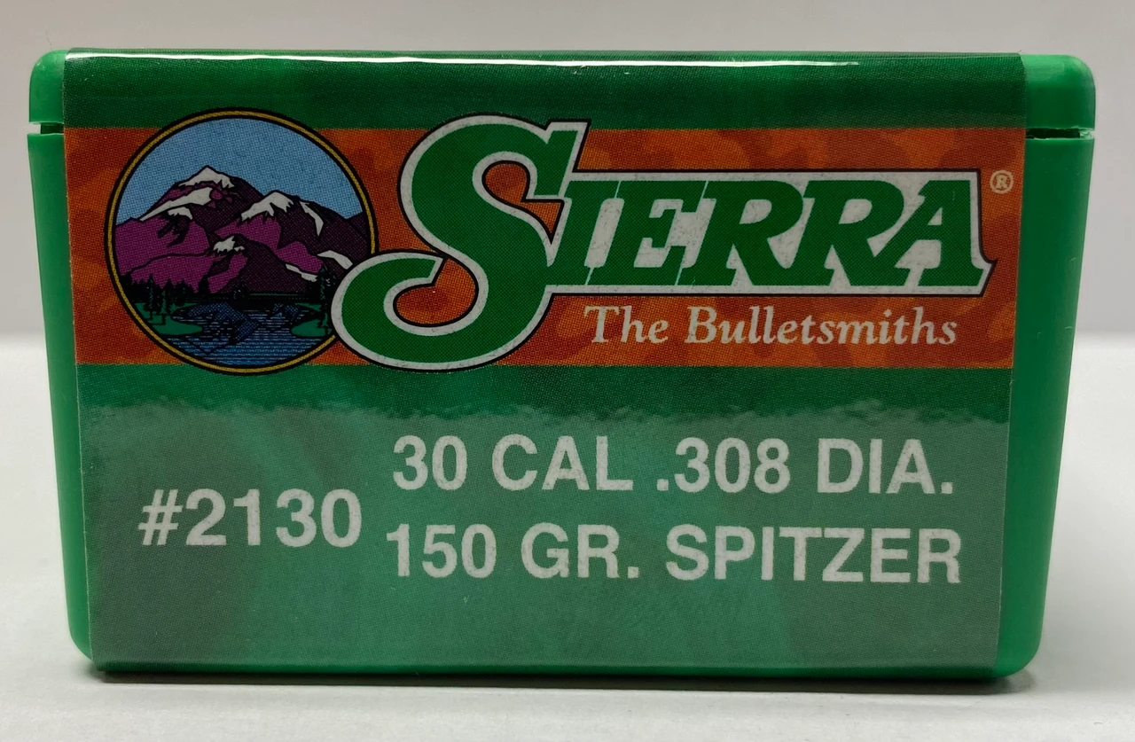 SIERRA .30 150gr Spitzer 1 SIERRA .30 150gr Spitzer