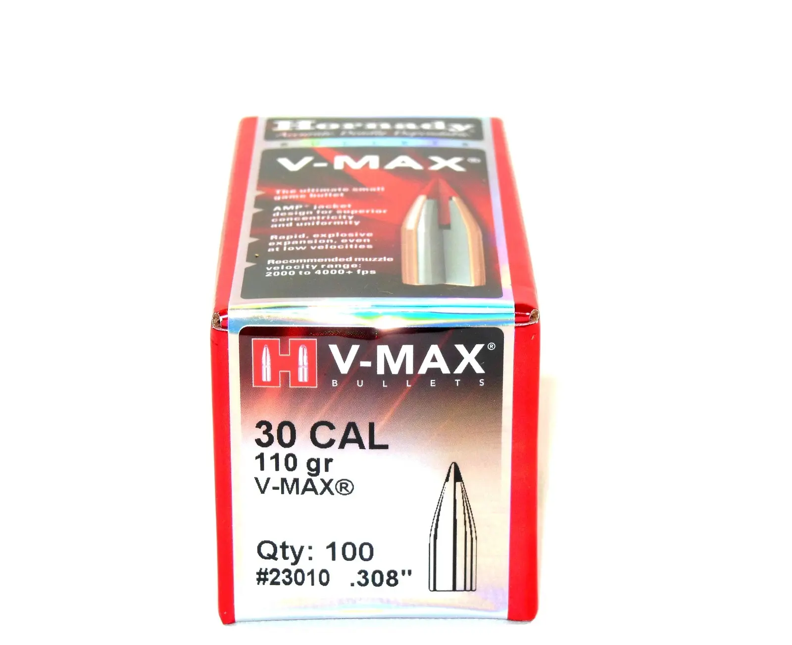 HORNADY 30 CAL .308 110 GR V-MAX 1 HORNADY 30 CAL .308 110 GR V-MAX