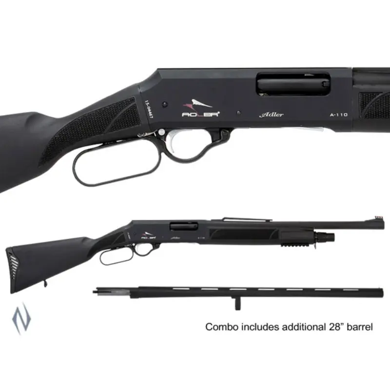 ADLER A110 12G 20" RS AND 28" COMBO LEVER ACTION SHOTGUN 1 ADLER A110 12G 20" RS AND 28" COMBO LEVER ACTION SHOTGUN