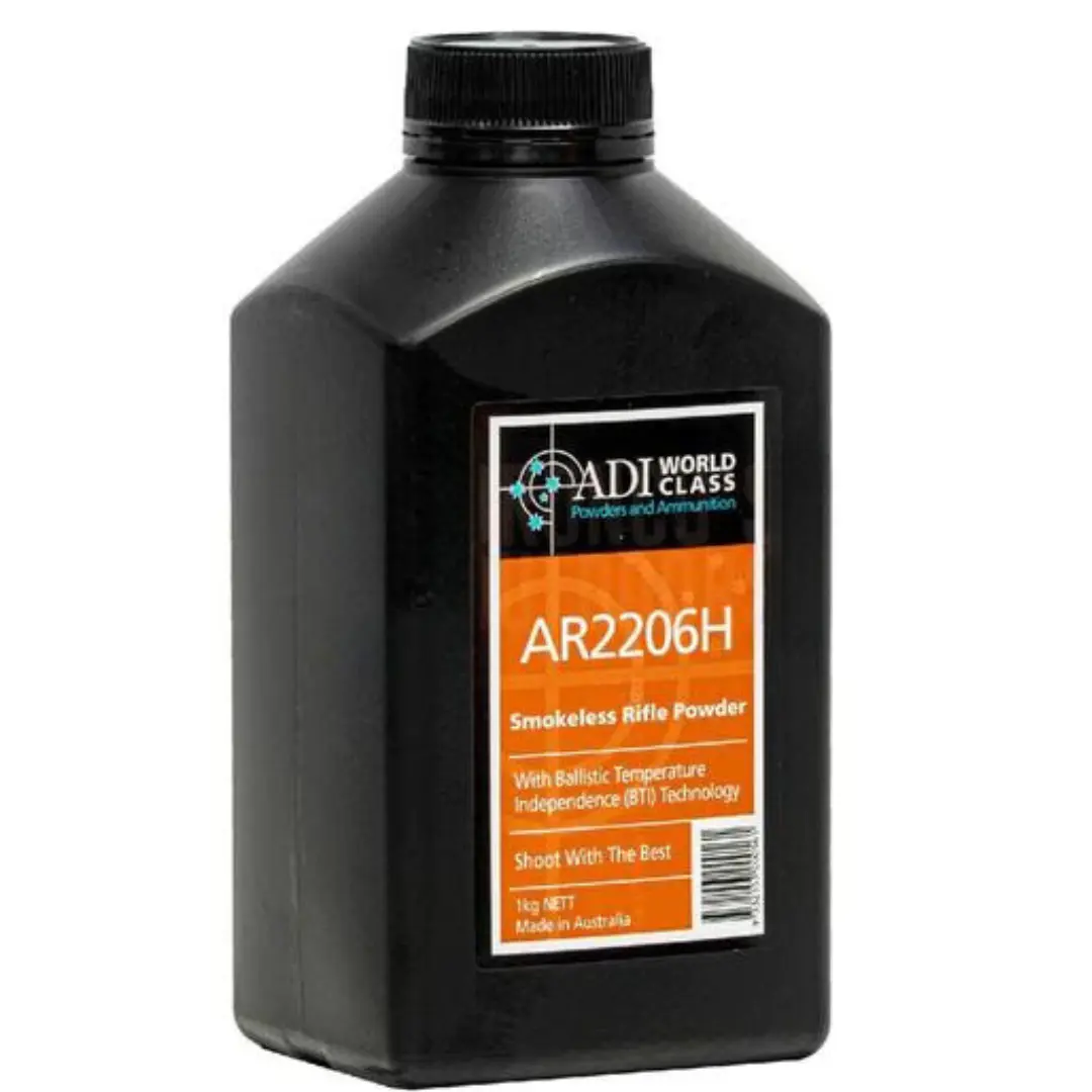 ADI AR2206H Smokeless Rifle Powder - 1KG 1 ADI AR2206H Smokeless Rifle Powder - 1KG