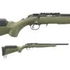 RUGER AMERICAN RIMFIRE 22LR 18" OD GREEN 3 AMR22LRODG