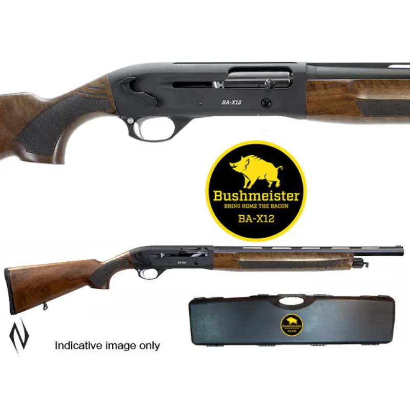 BUSHMEISTER BA-X12 12GA 20" VENT RIB WALNUT CHOKES 5 SHOT 1 BUSHMEISTER BA-X12 12GA 20" VENT RIB WALNUT CHOKES 5 SHOT
