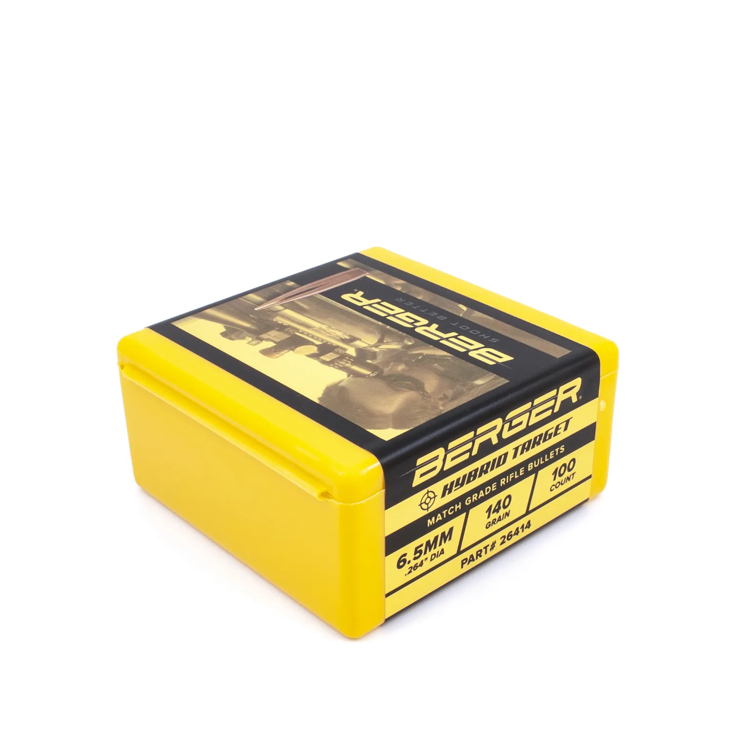Berger 6.5mm 140 gr Hybrid Target 1 Berger 6.5mm 140 gr Hybrid Target