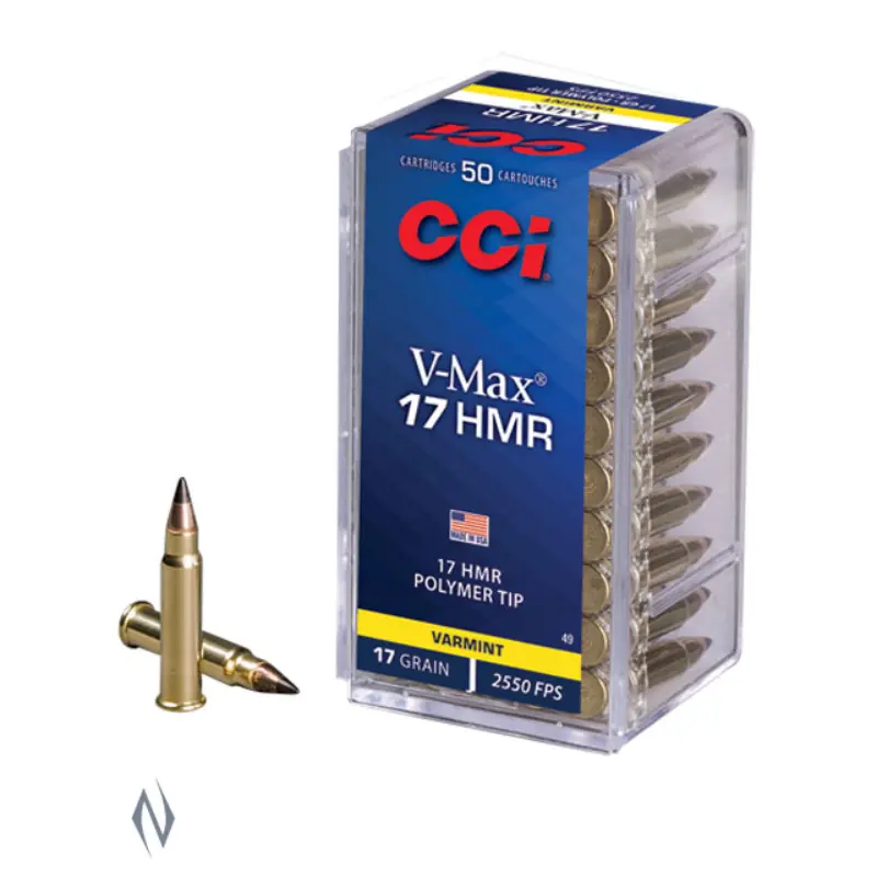 CCI 17HMR 17GR V-MAX 2550FPS 1 CCI 17HMR 17GR V-MAX 2550FPS