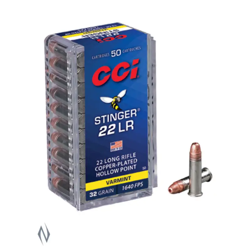CCI 22LR STINGER 32GR CPHP 1640FPS 1 CCI 22LR STINGER 32GR CPHP 1640FPS