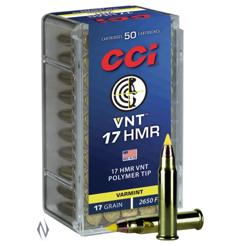 CCI 17HMR VNT 17GR TIPPED 2650FPS 1 CCI 17HMR VNT 17GR TIPPED 2650FPS