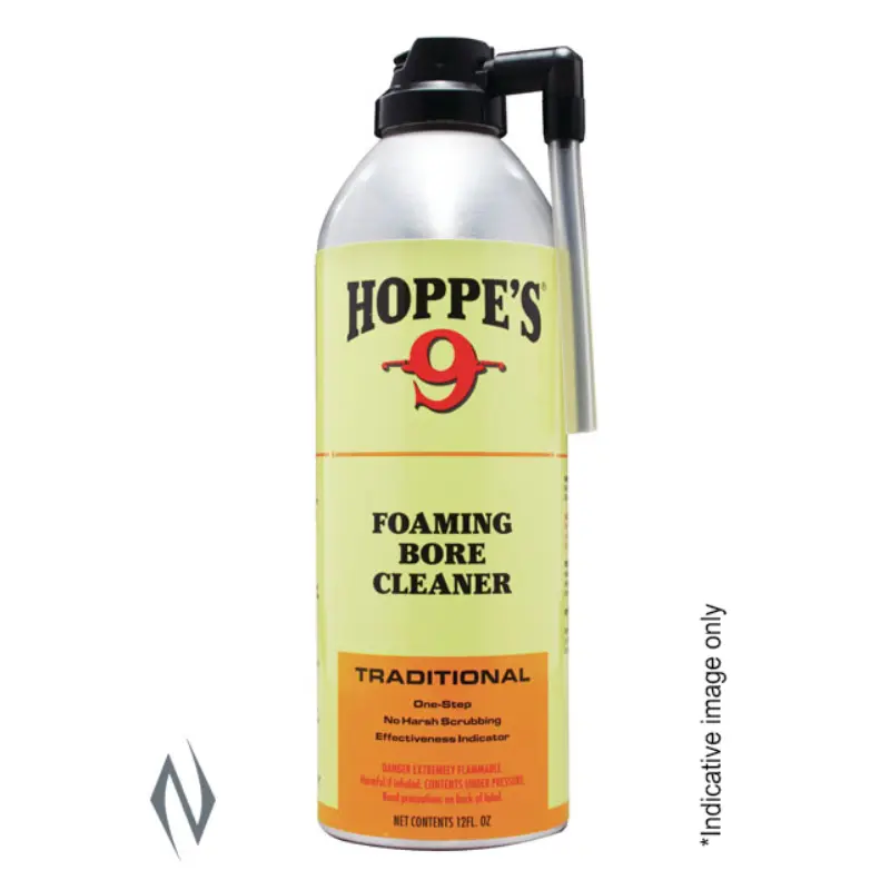 HOPPES NO 9 FOAMING BORE SOLVENT 3OZ 1 HOPPES NO 9 FOAMING BORE SOLVENT 3OZ