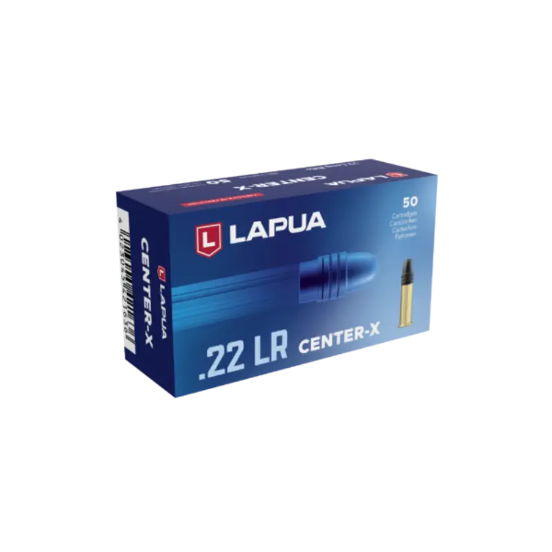 Lapua 22LR Centre-X 40gr LRN (50pk) 1 Lapua 22LR Centre-X 40gr LRN (50pk)
