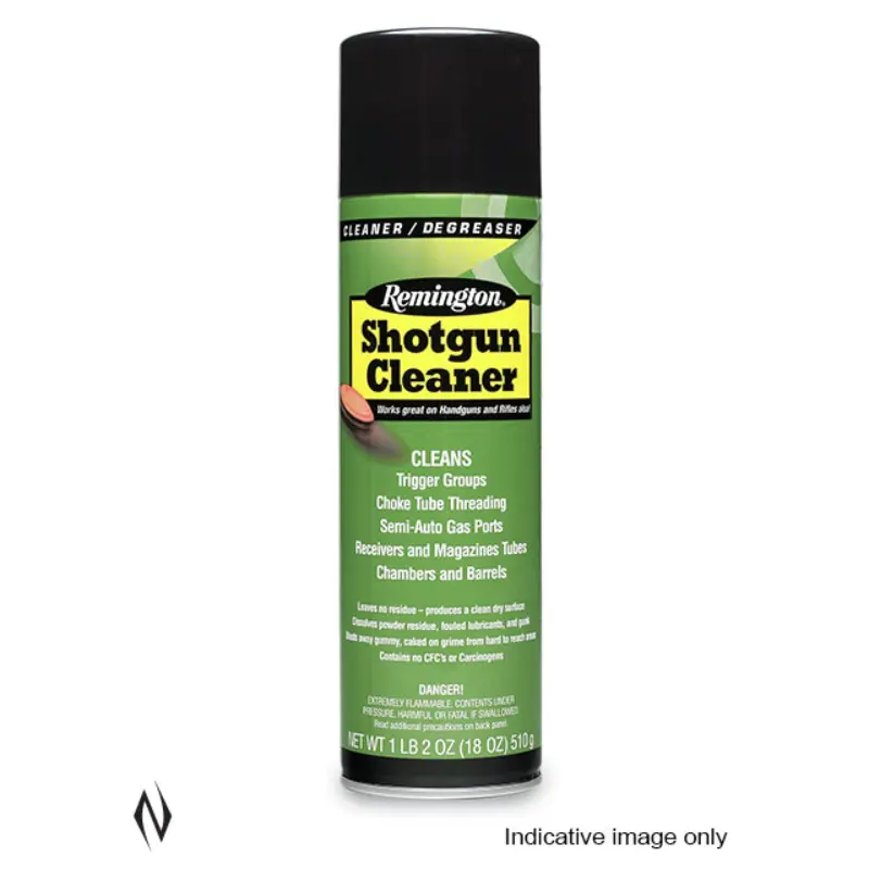 REMINGTON SHOTGUN CLEANER 18OZ AEROSOL 1 REMINGTON SHOTGUN CLEANER 18OZ AEROSOL