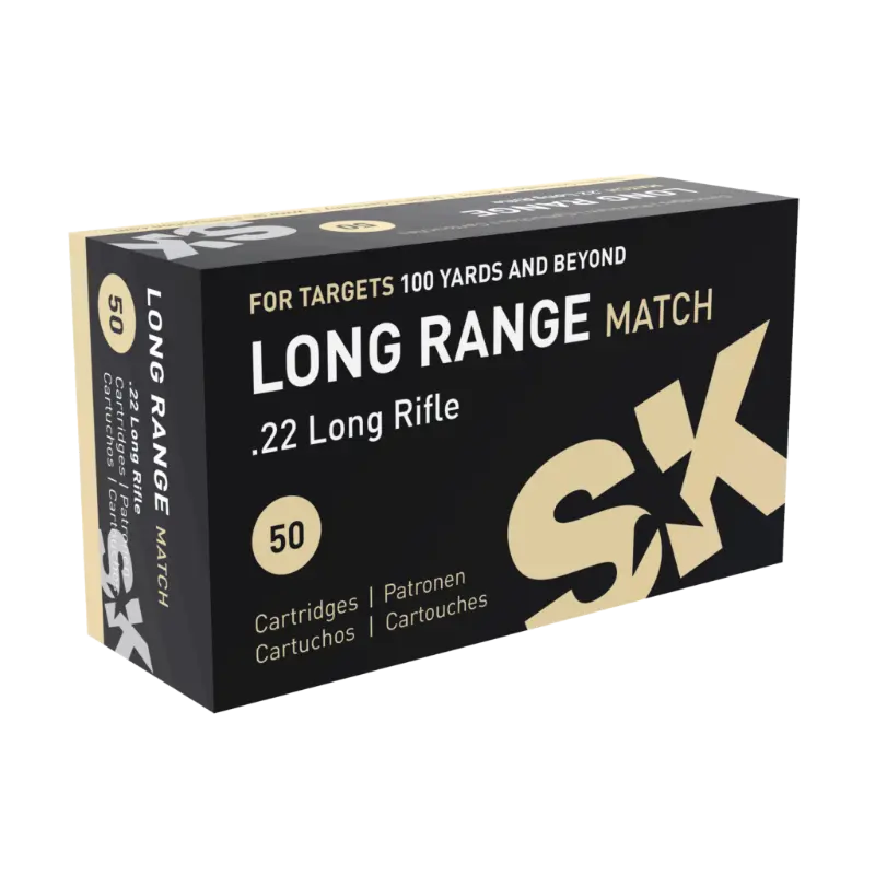 SK 22LR Long Range Match 40gr LRN (50pk) 1 SK 22LR Long Range Match 40gr LRN (50pk)