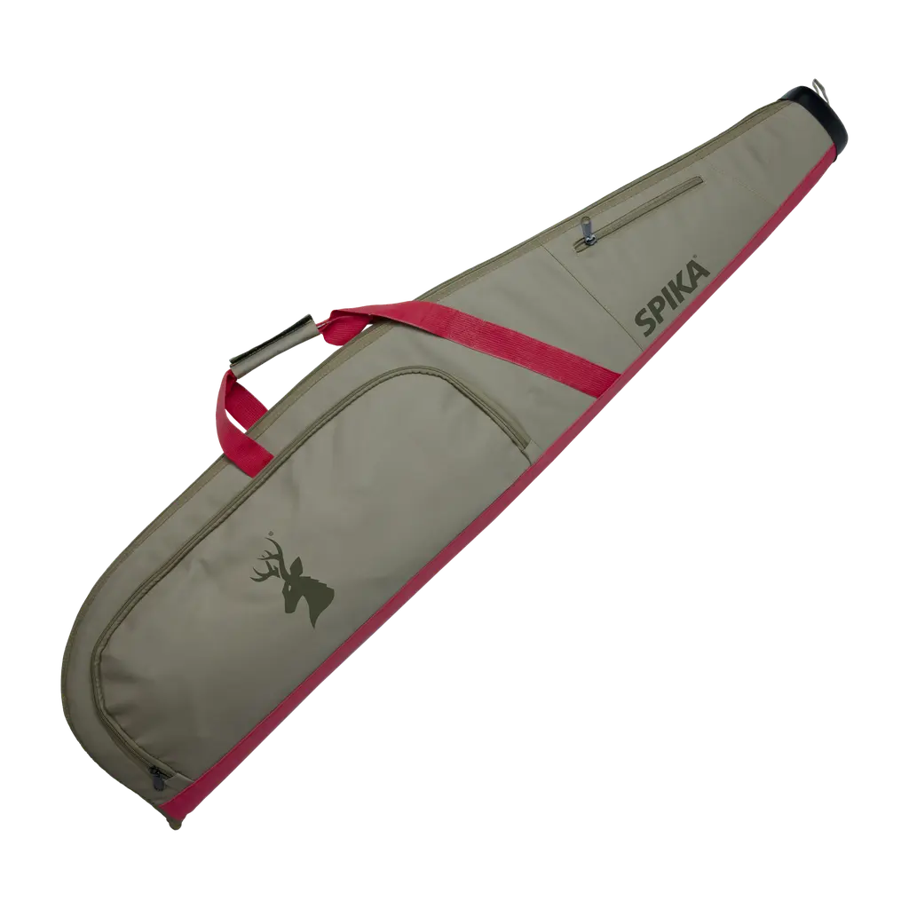 Spika Deluxe Gun Bag - Tan/Pink - 49in 1 Spika Deluxe Gun Bag - Tan/Pink - 49in