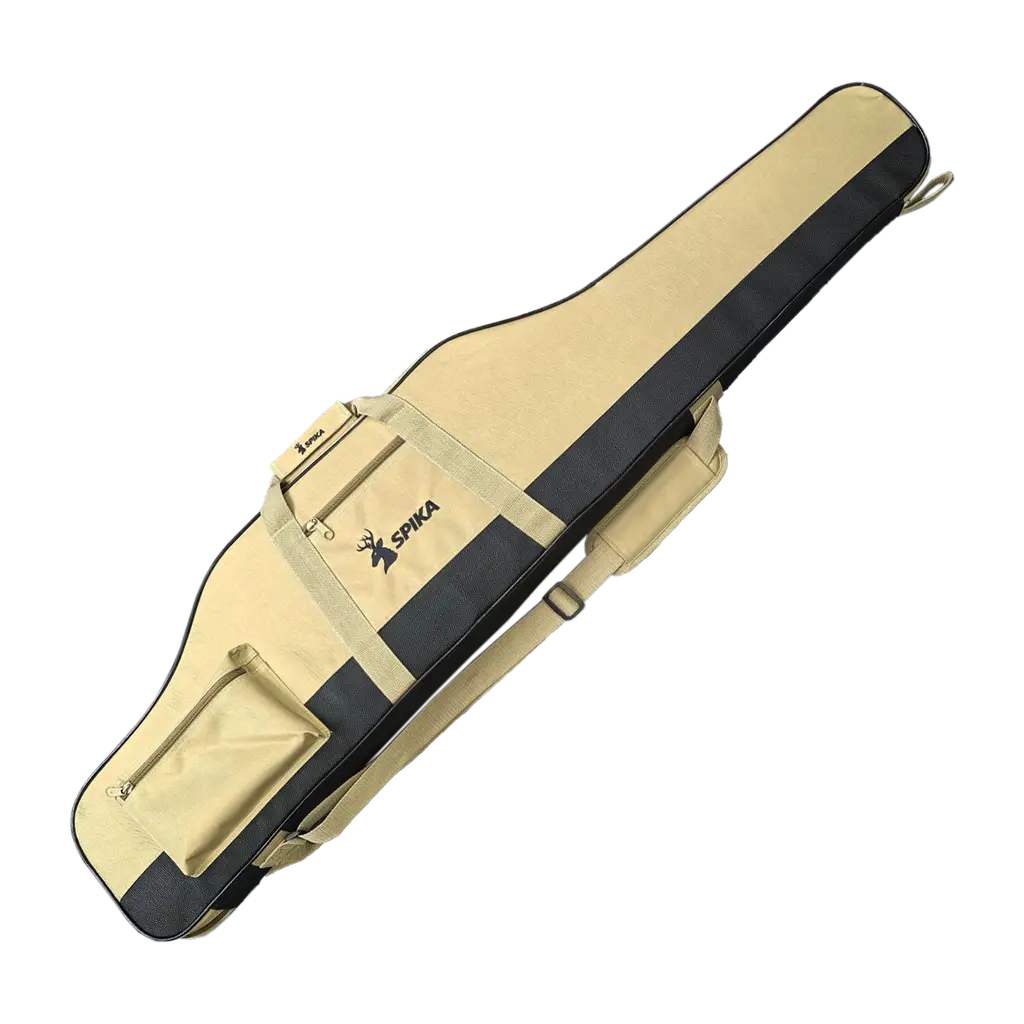 Spika Premium Gun Bag - Rifle - Tan/Black - 52in 1 Spika Premium Gun Bag - Rifle - Tan/Black - 52in