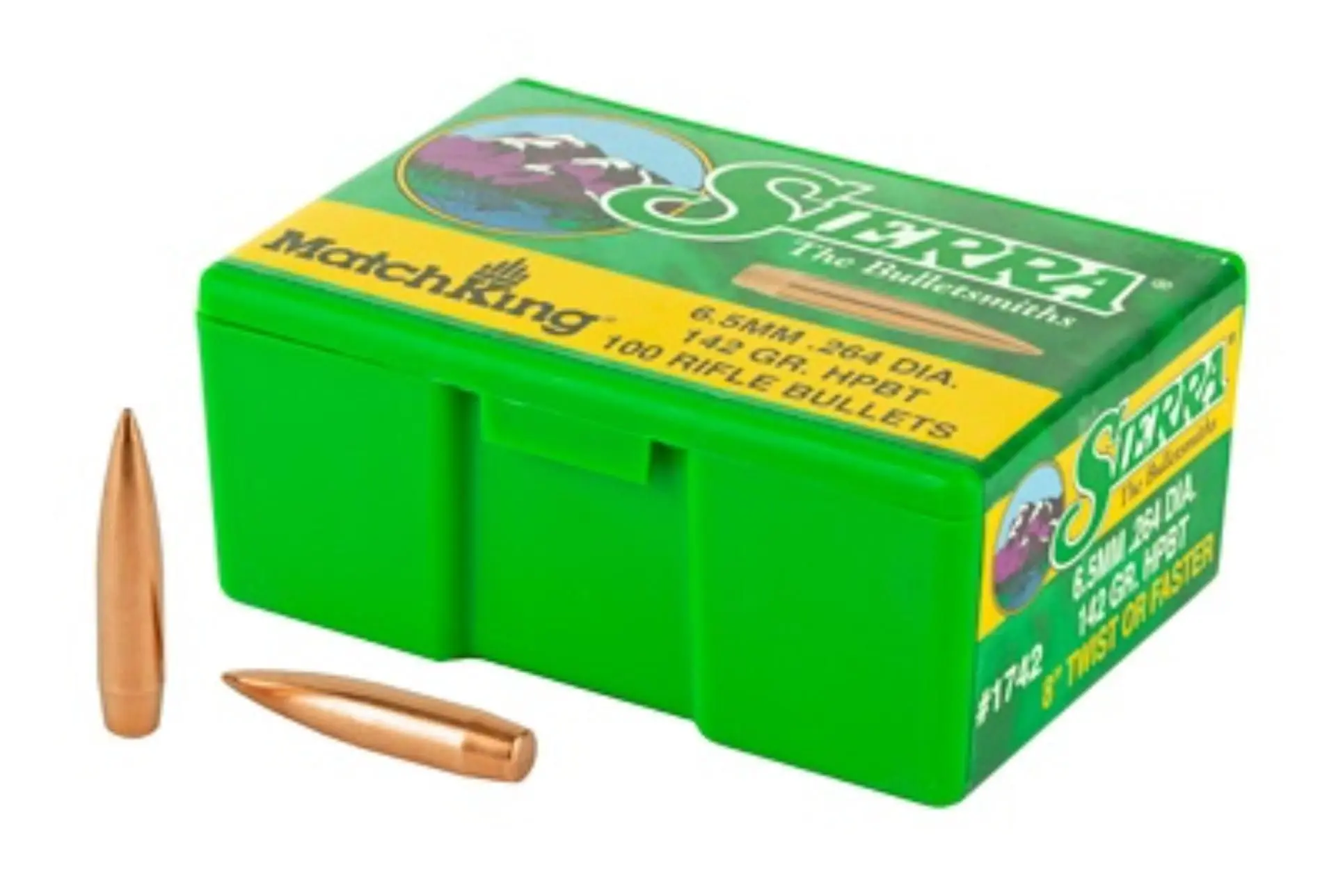 SIERRA 6.5MM 142gr Hollow Point Boat Tail 1 SIERRA 6.5MM 142gr Hollow Point Boat Tail