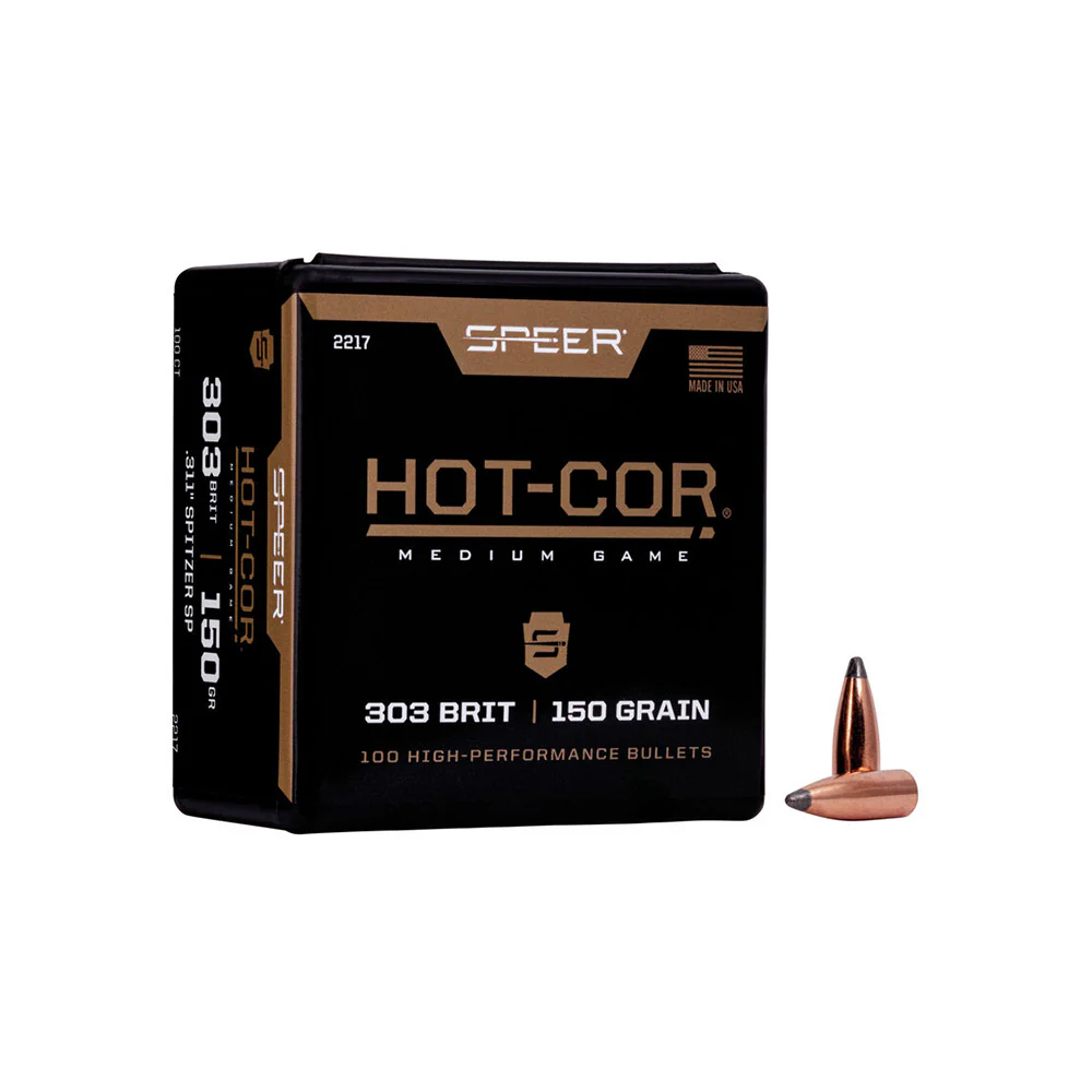 SPEER 303 (.311") 150GR SPITZER SP 100PK 1 SPEER 303 (.311") 150GR SPITZER SP 100PK